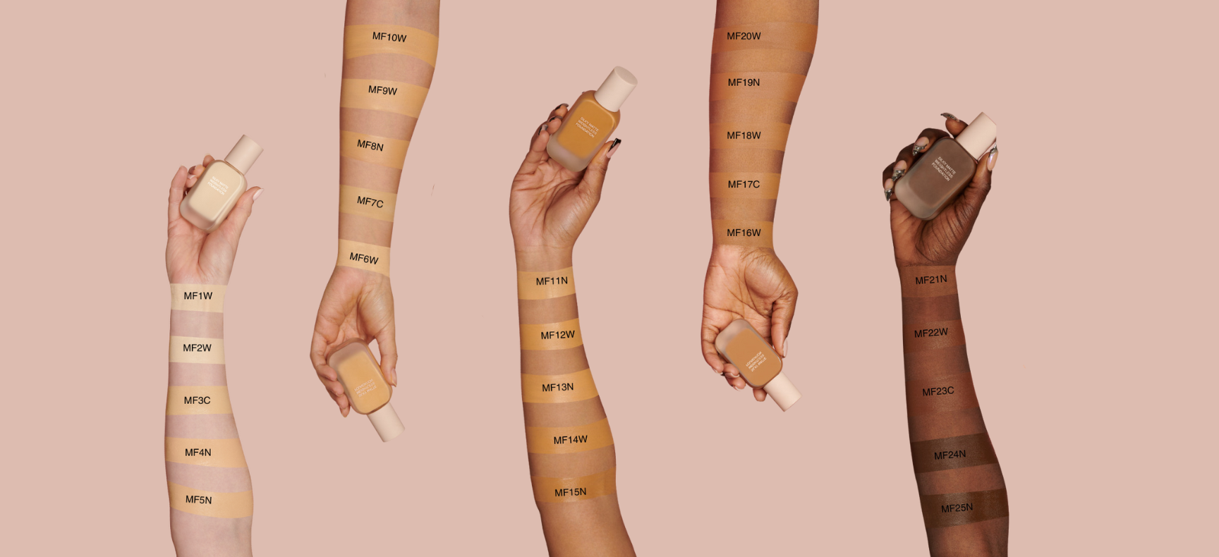 LongLasting & Full Coverage Silky Matte Weightless Foundation HNB Cosmetics